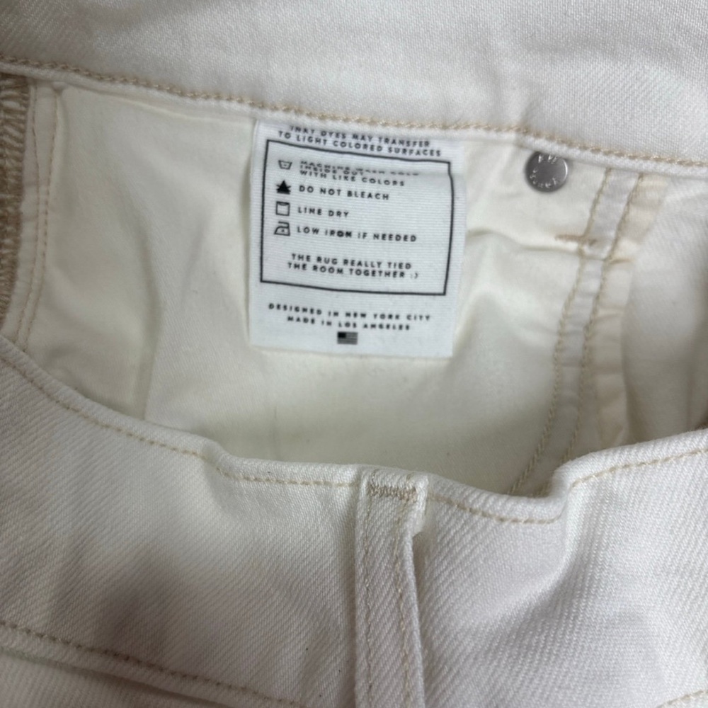 AYR The Secret Sauce Cream Wide-Leg Pants - Picture 6 of 9